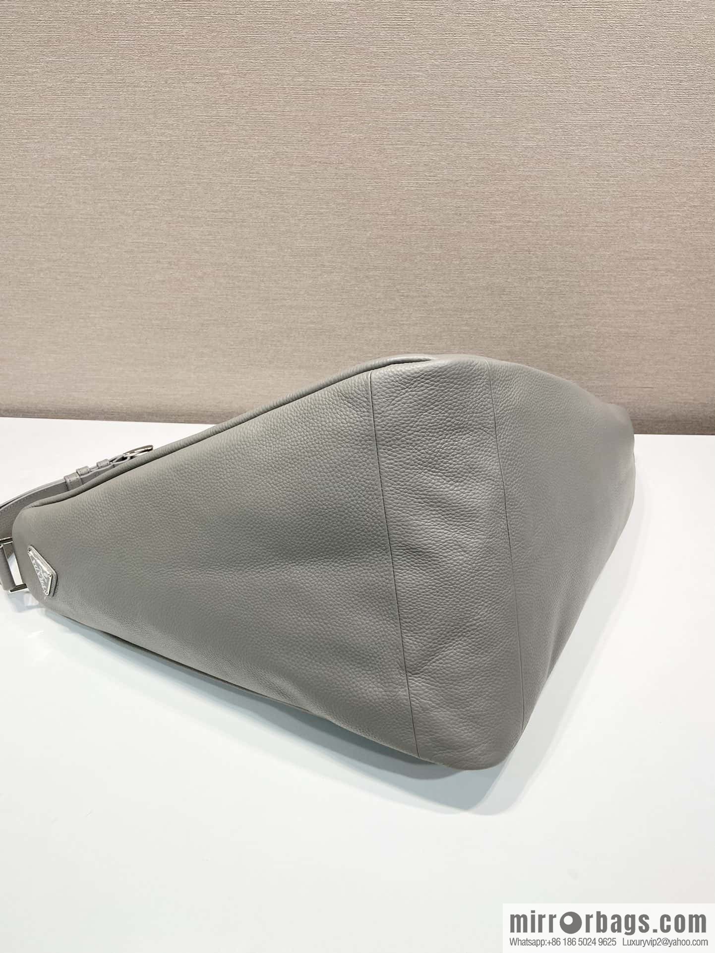 PRADA Prada Full Leather Big Triangle Bag ๐ 2VY007