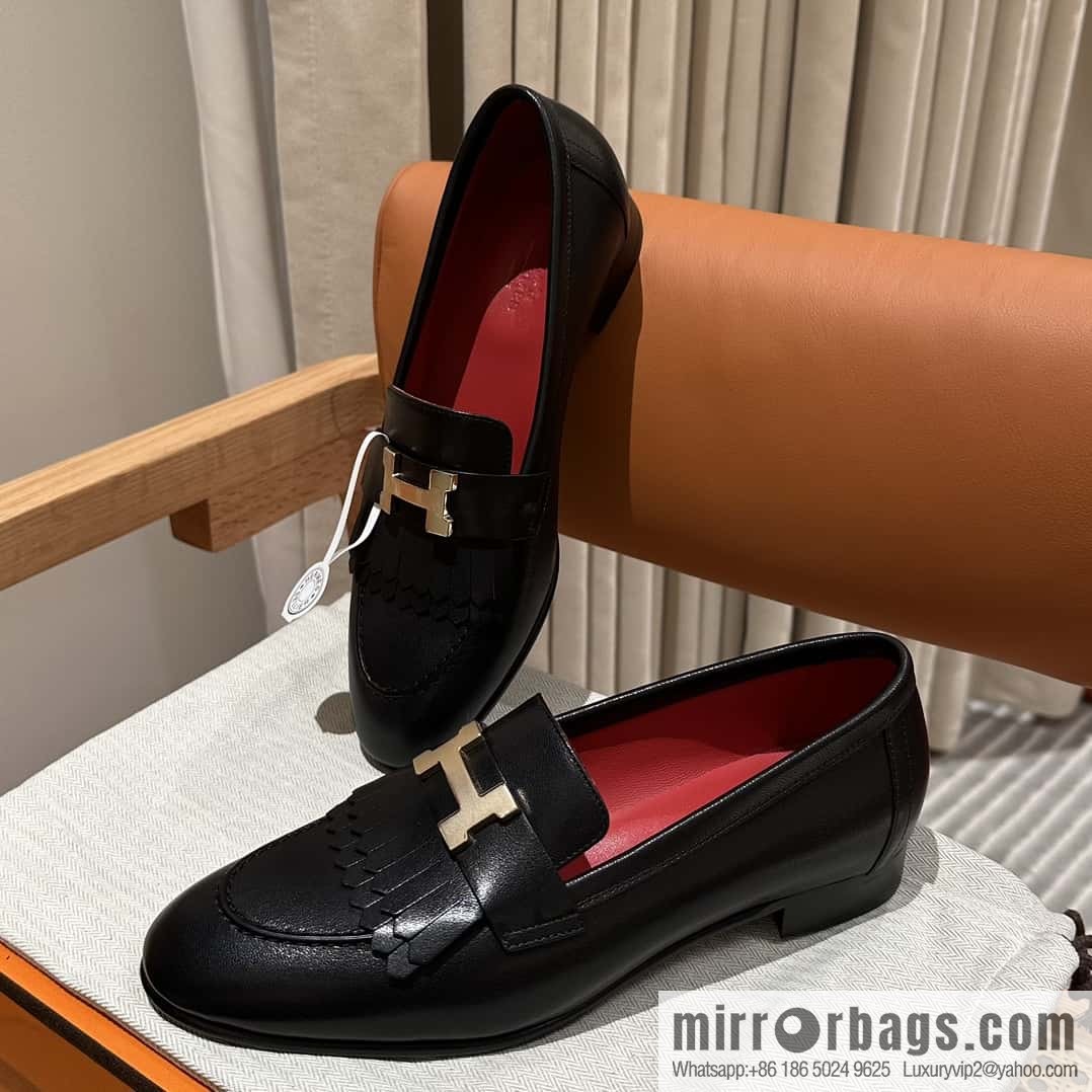 Hermès H Classic Loafers
