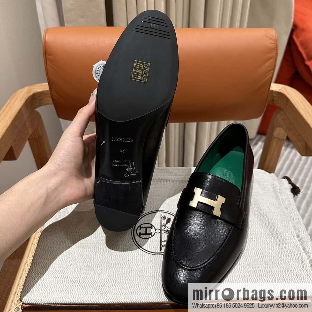 Hermès H Classic Loafers
