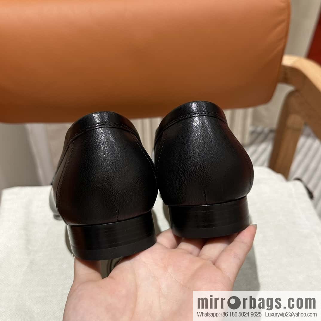 Hermès H Classic Loafers