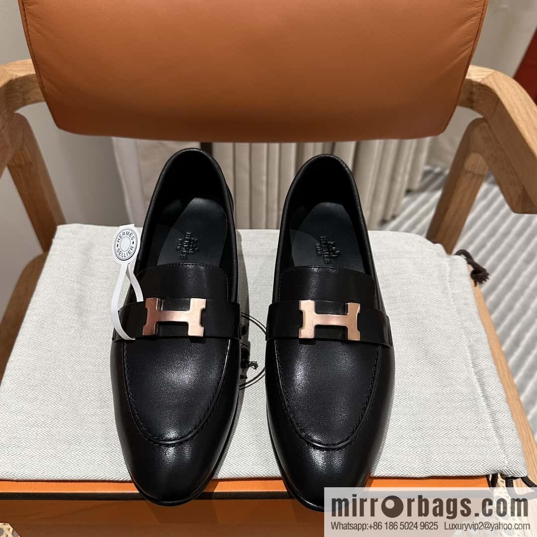 Hermès H Classic Loafers