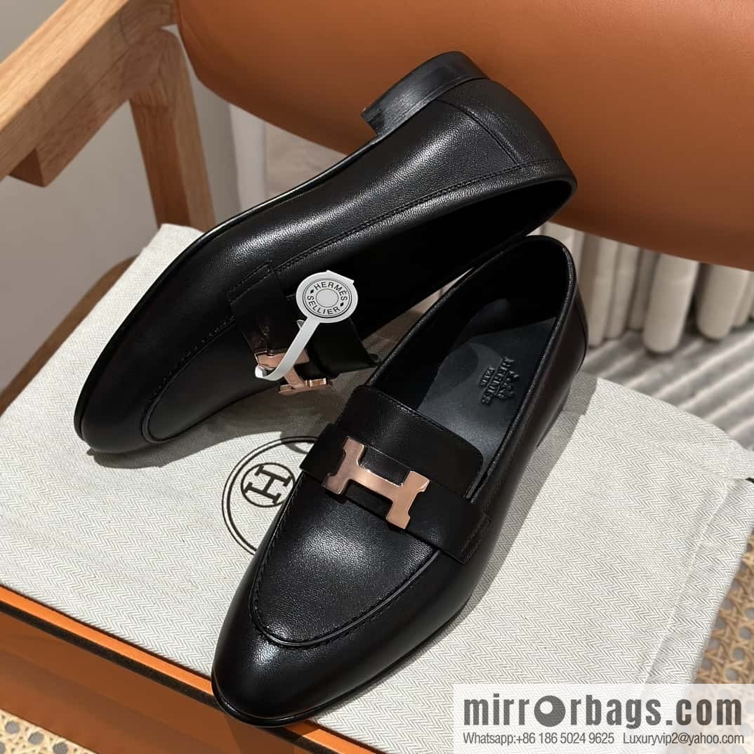 Hermès H Classic Loafers