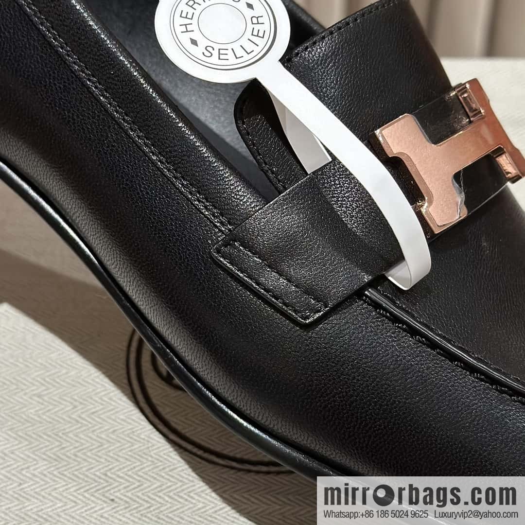 Hermès H Classic Loafers