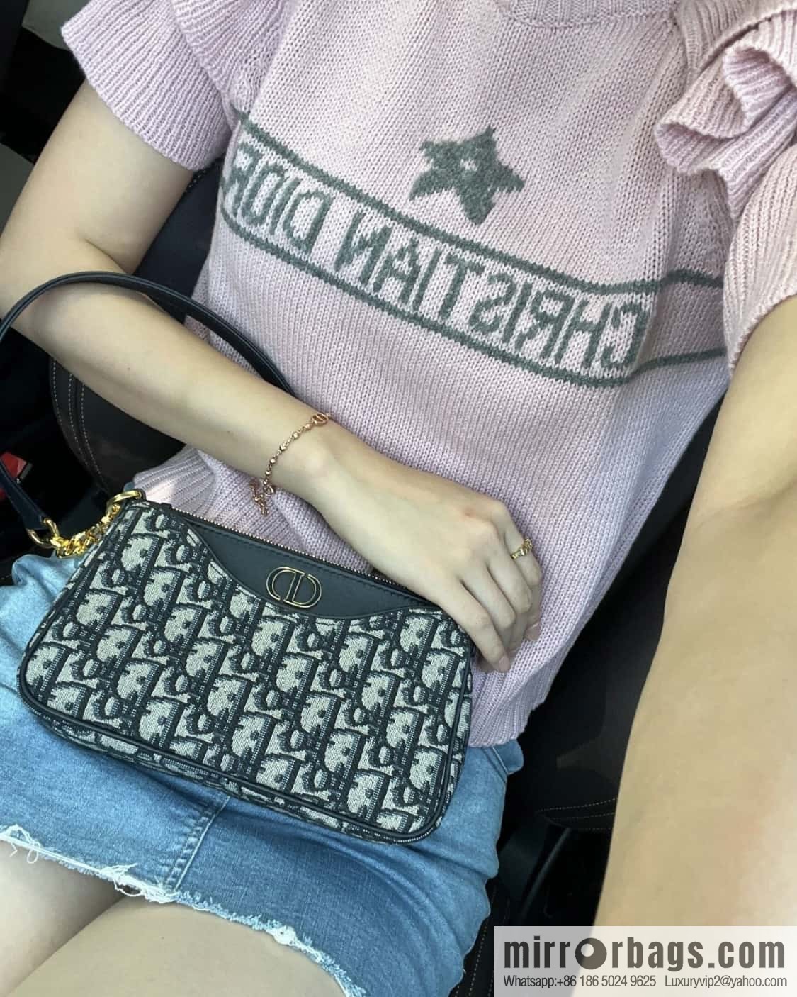 DIOR 30 MONTAIGNE HOBO AVENUE mini handbag