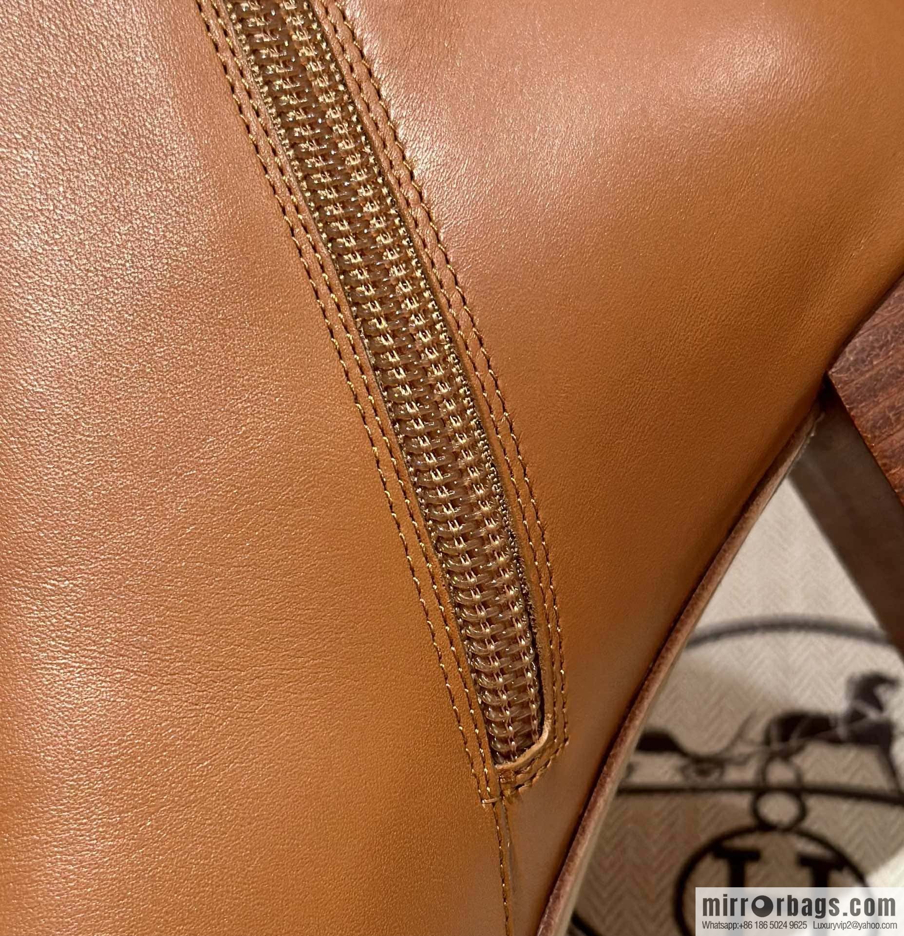 Hermès Kelly Buckle, Calfskin High Heel Boots, Brown