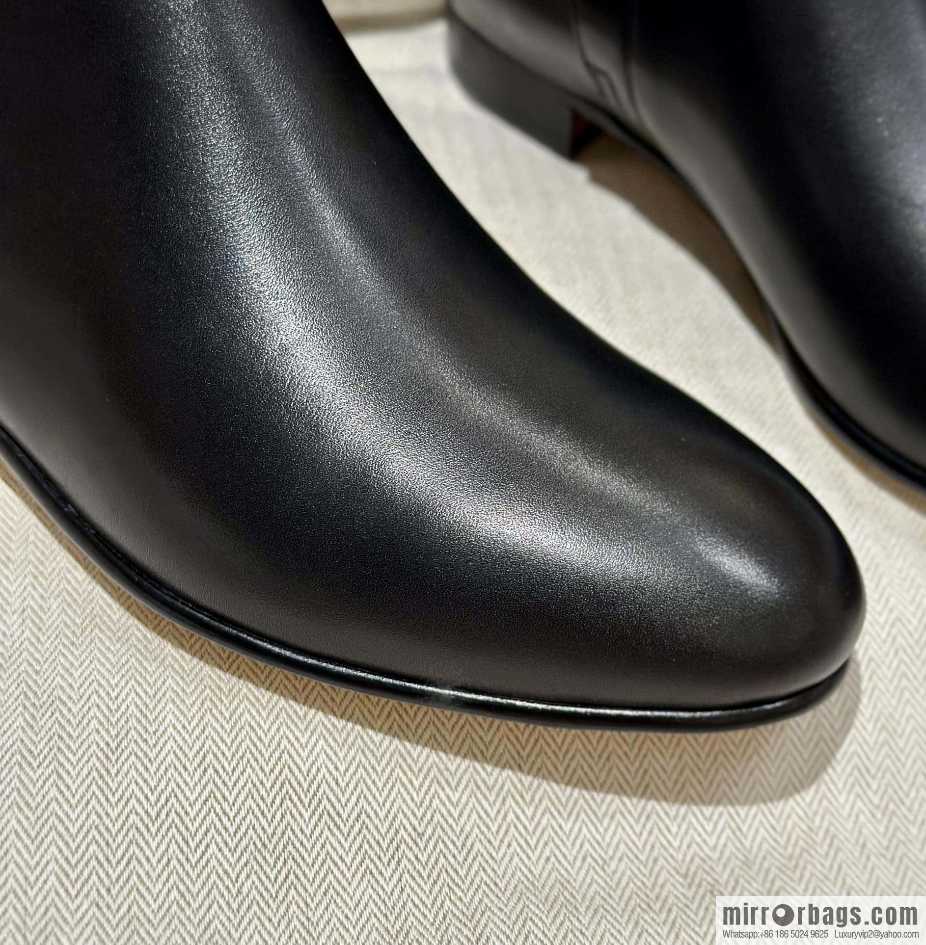 Hermès Kelly Buckle Boots, Black