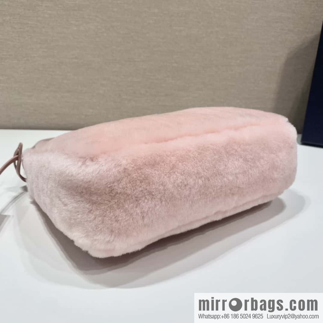 PRADA plush Hobo tote bag NE515 three colors
