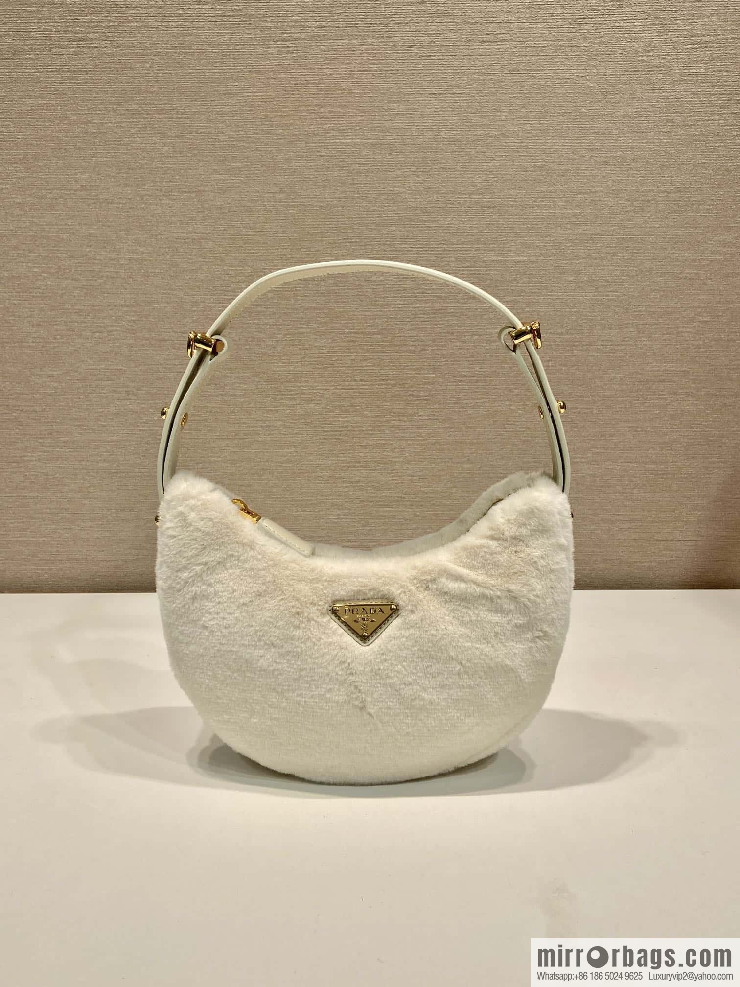 PRADA Moon handbag 🎉 1BC194 shoulder strap/wool