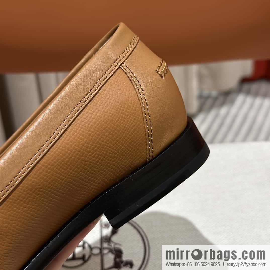 Hermès kelly buckle loafers