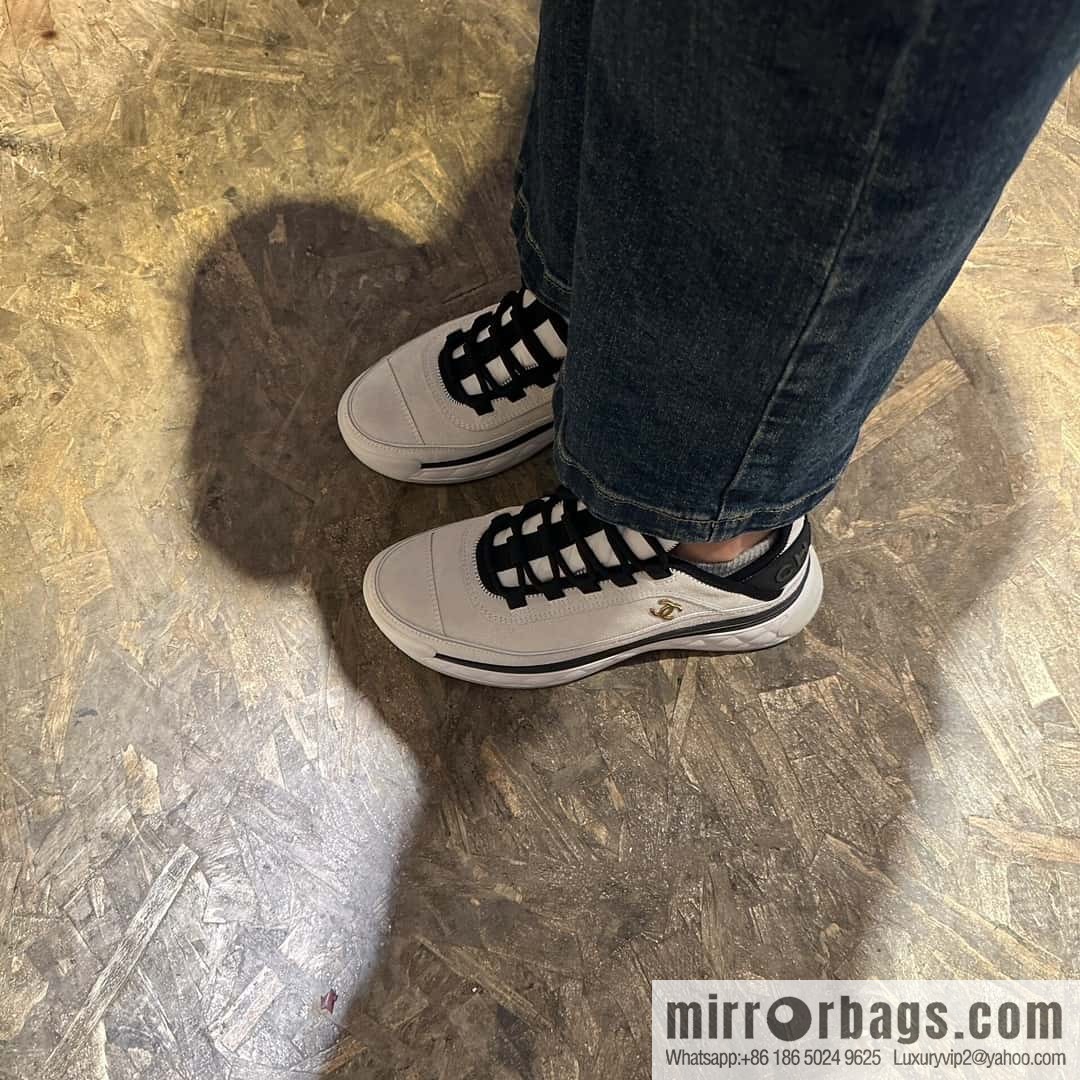 CHANEL Xiaoxiang The latest version of all-suede air cushion casual sneakers