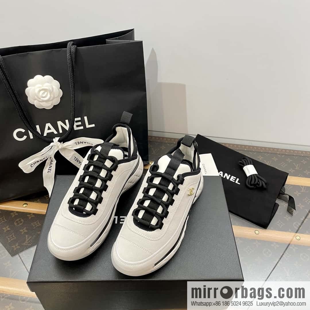 CHANEL Xiaoxiang The latest version of all-suede air cushion casual sneakers