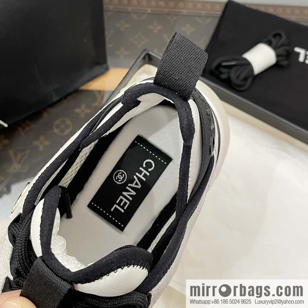 CHANEL Xiaoxiang The latest version of all-suede air cushion casual sneakers