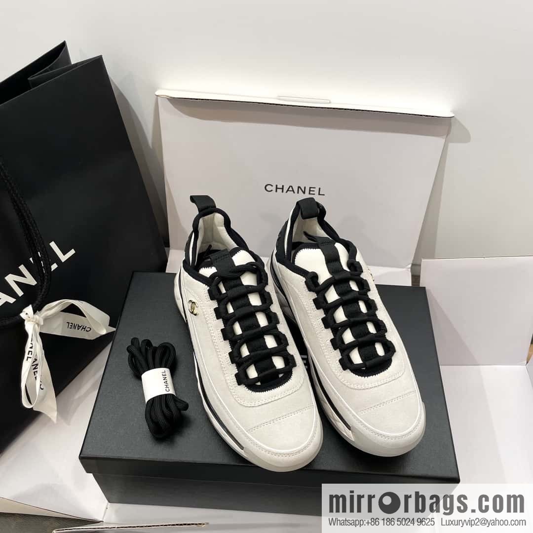 CHANEL Xiaoxiang The latest version of all-suede air cushion casual sneakers