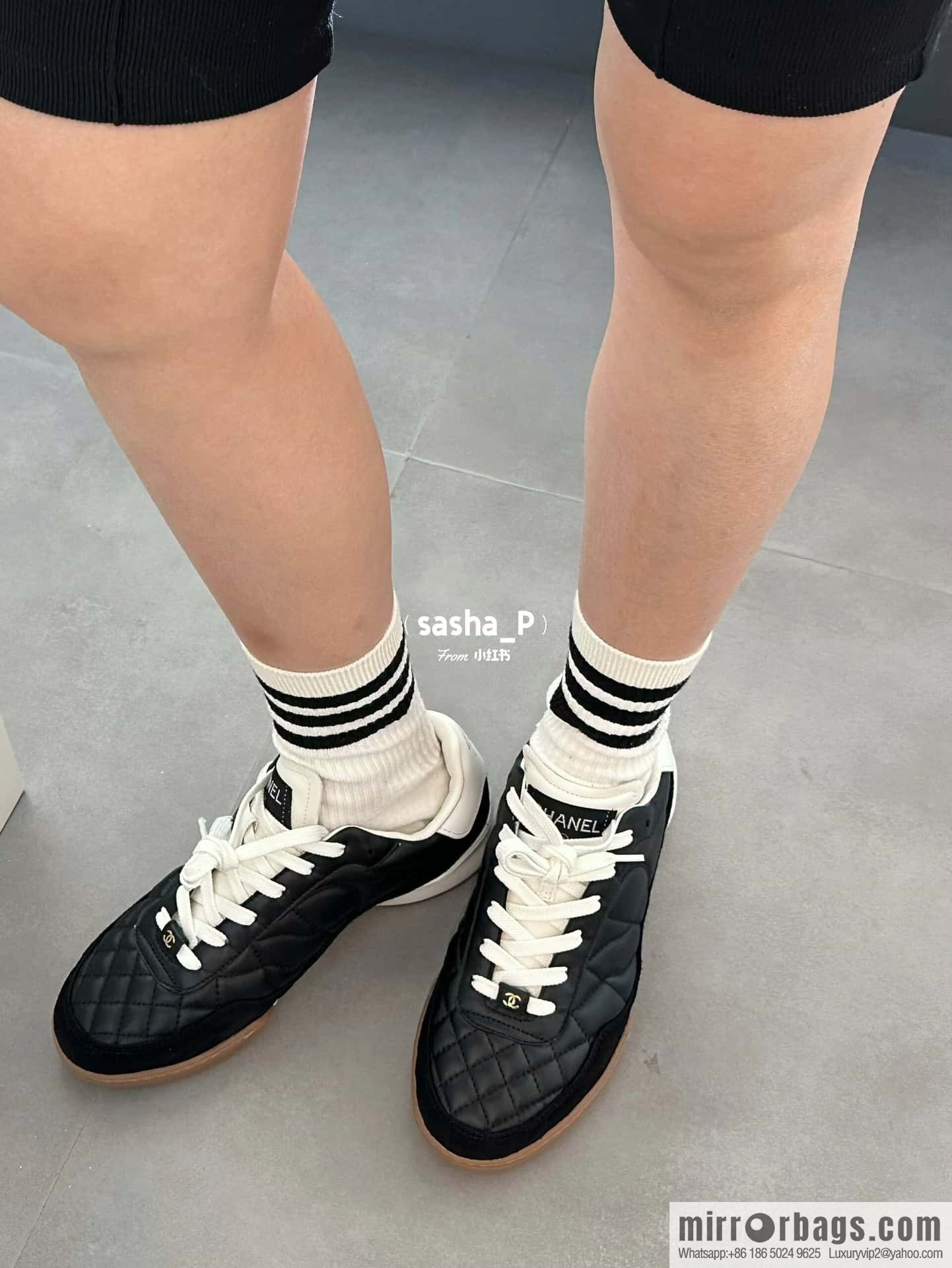 CHANEL Xiaoxiang The latest upgraded version for autumn and winter~ diamond pattern football shoes⚽