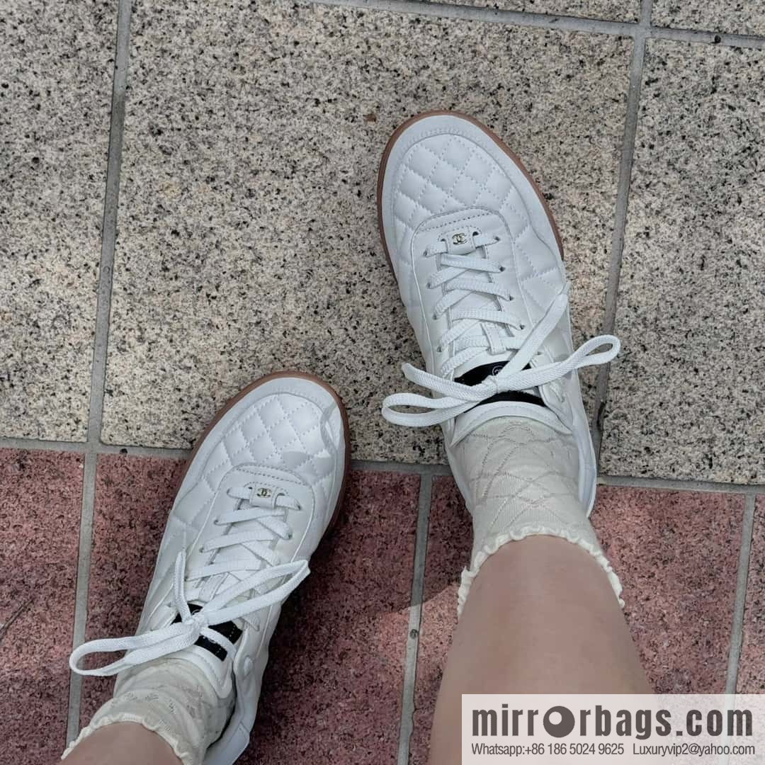 CHANEL Xiaoxiang The latest upgraded version for autumn and winter~ diamond pattern football shoes⚽
