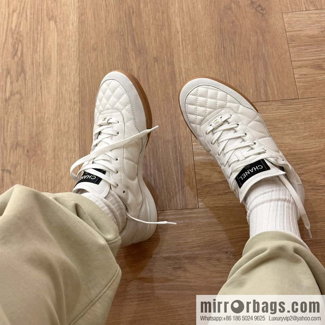 CHANEL Xiaoxiang The latest upgraded version for autumn and winter~ diamond pattern football shoes⚽