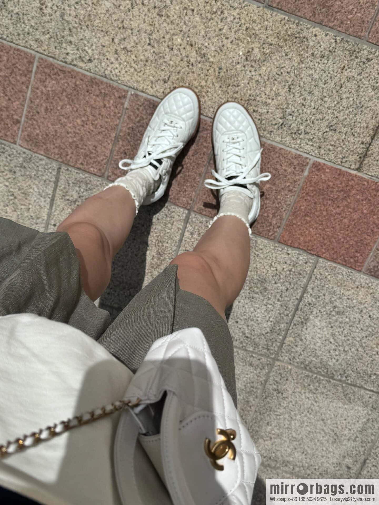 CHANEL Xiaoxiang The latest upgraded version for autumn and winter~ diamond pattern football shoes⚽