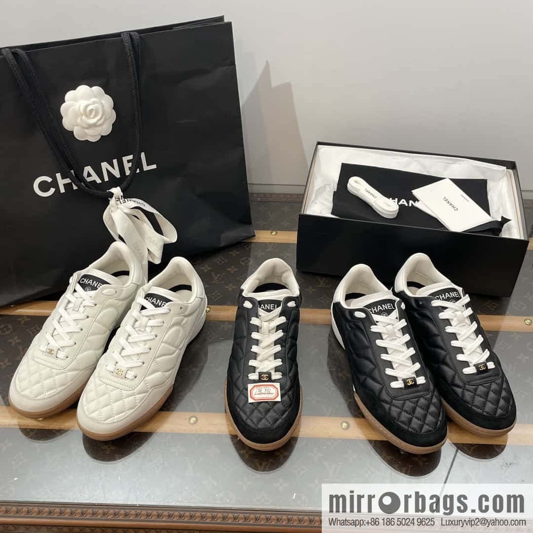 CHANEL Xiaoxiang The latest upgraded version for autumn and winter~ diamond pattern football shoes⚽