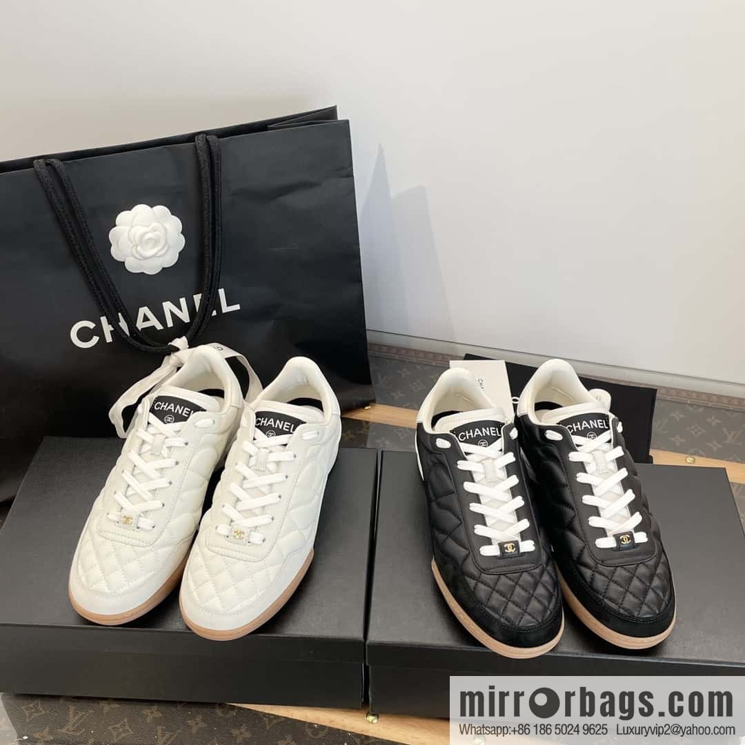 CHANEL Xiaoxiang The latest upgraded version for autumn and winter~ diamond pattern football shoes⚽