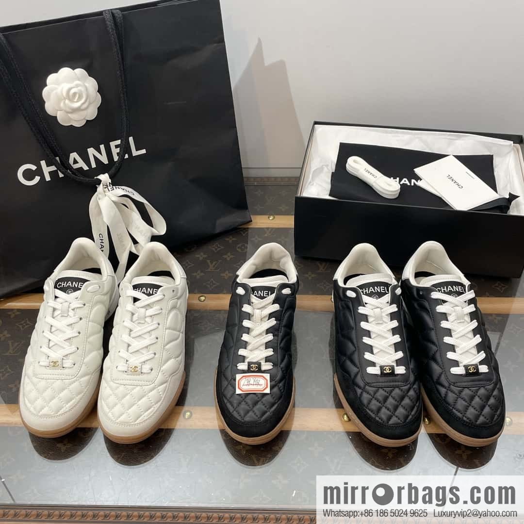 CHANEL Xiaoxiang The latest upgraded version for autumn and winter~ diamond pattern football shoes⚽