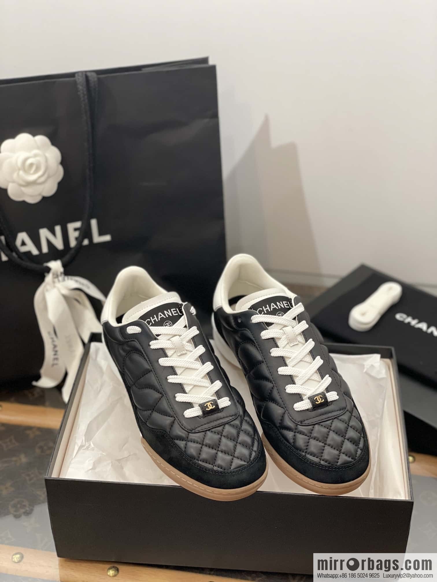 CHANEL Xiaoxiang The latest upgraded version for autumn and winter~ diamond pattern football shoes⚽