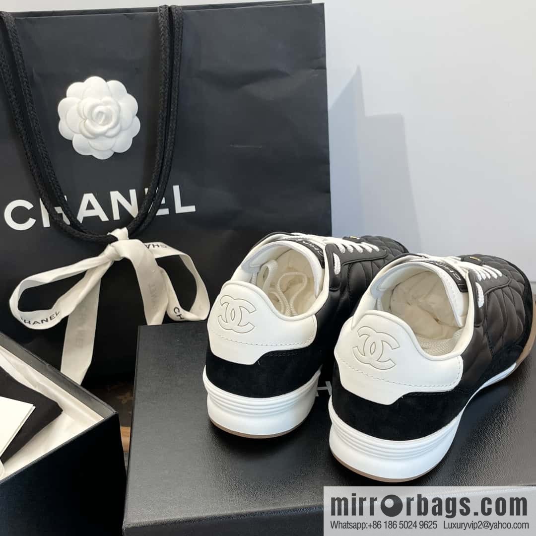 CHANEL Xiaoxiang The latest upgraded version for autumn and winter~ diamond pattern football shoes⚽