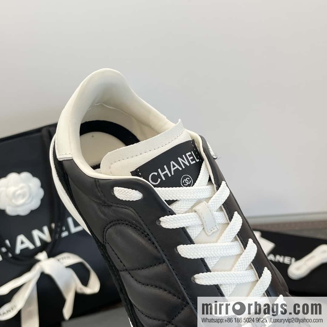 CHANEL Xiaoxiang The latest upgraded version for autumn and winter~ diamond pattern football shoes⚽