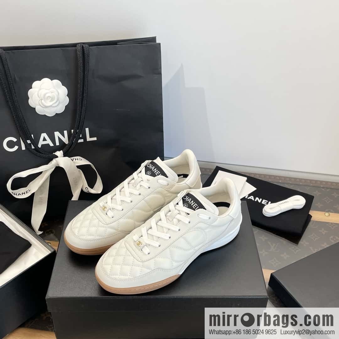 CHANEL Xiaoxiang The latest upgraded version for autumn and winter~ diamond pattern football shoes⚽