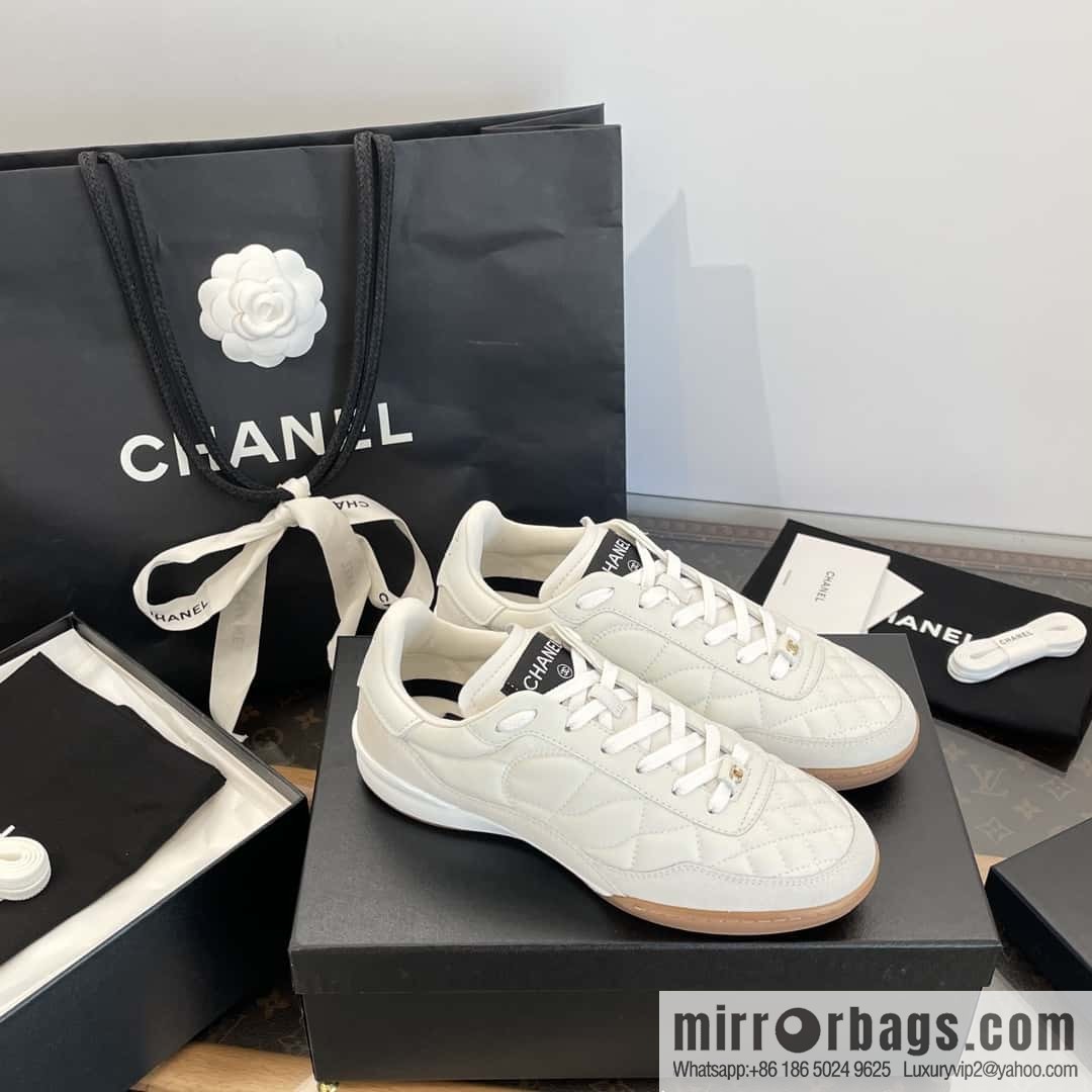 CHANEL Xiaoxiang The latest upgraded version for autumn and winter~ diamond pattern football shoes⚽