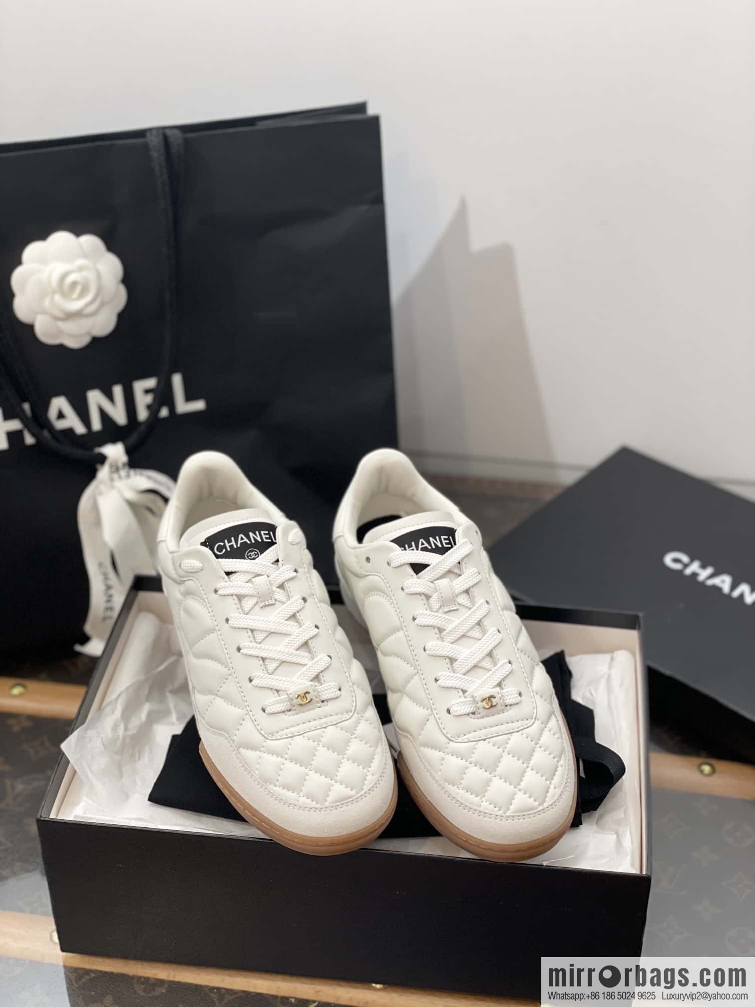 CHANEL Xiaoxiang The latest upgraded version for autumn and winter~ diamond pattern football shoes⚽