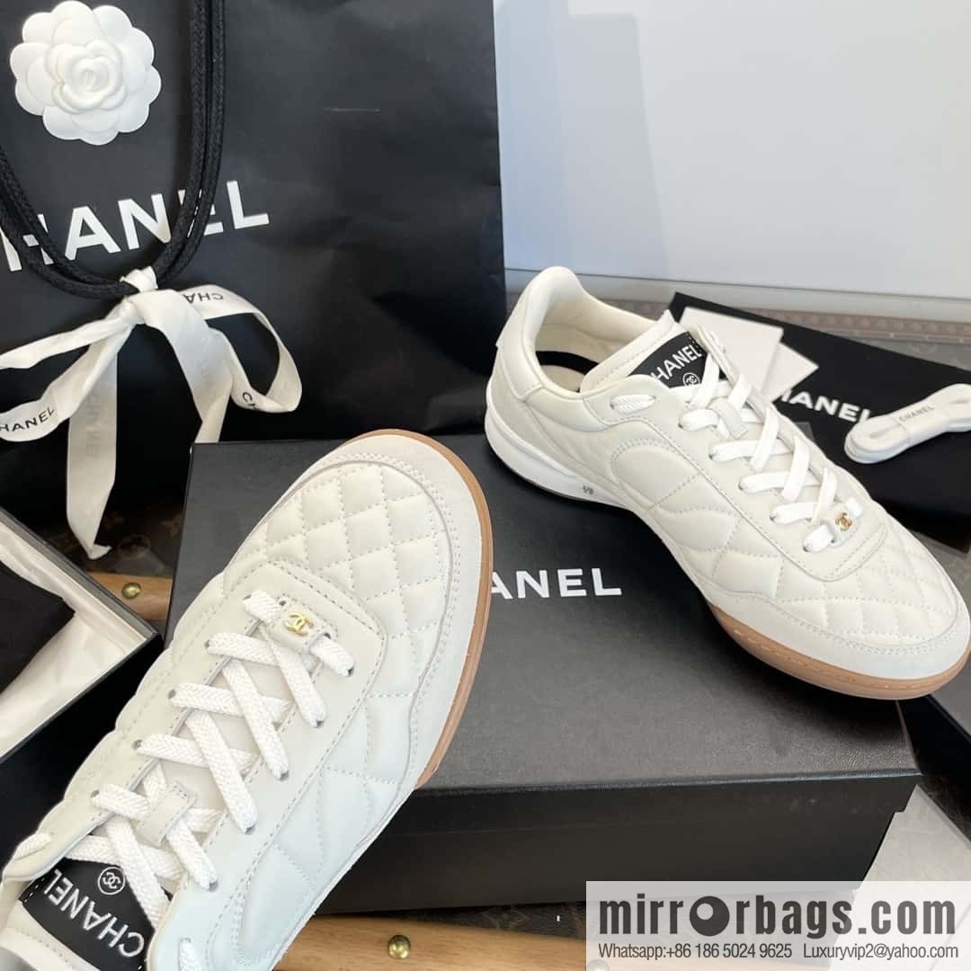 CHANEL Xiaoxiang The latest upgraded version for autumn and winter~ diamond pattern football shoes⚽