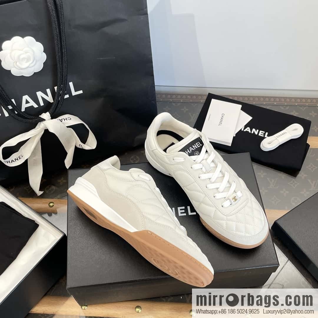 CHANEL Xiaoxiang The latest upgraded version for autumn and winter~ diamond pattern football shoes⚽