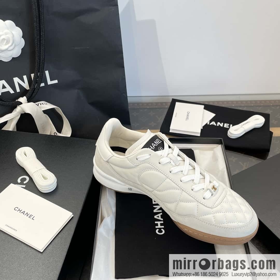 CHANEL Xiaoxiang The latest upgraded version for autumn and winter~ diamond pattern football shoes⚽