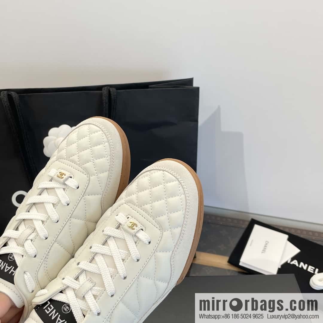 CHANEL Xiaoxiang The latest upgraded version for autumn and winter~ diamond pattern football shoes⚽