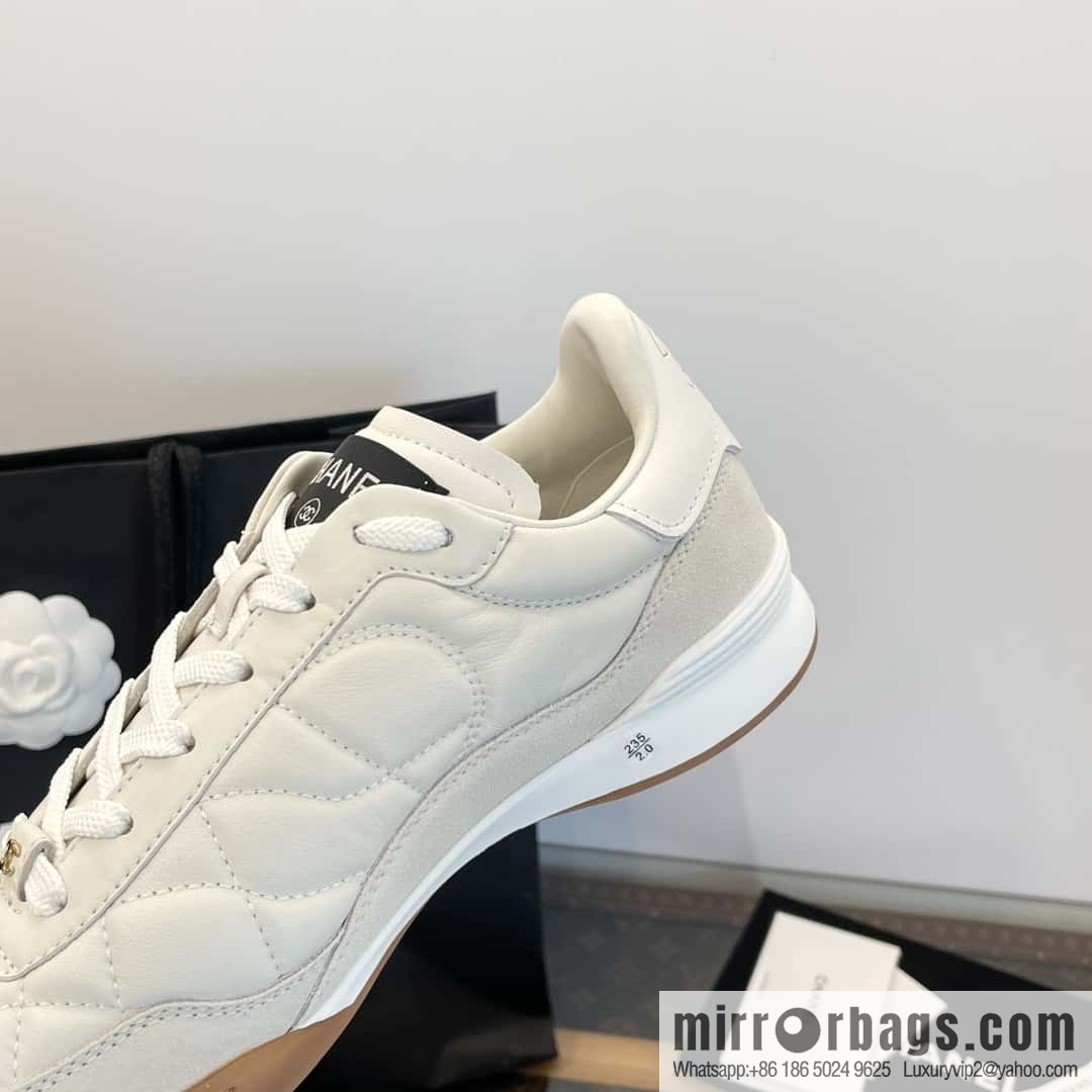CHANEL Xiaoxiang The latest upgraded version for autumn and winter~ diamond pattern football shoes⚽