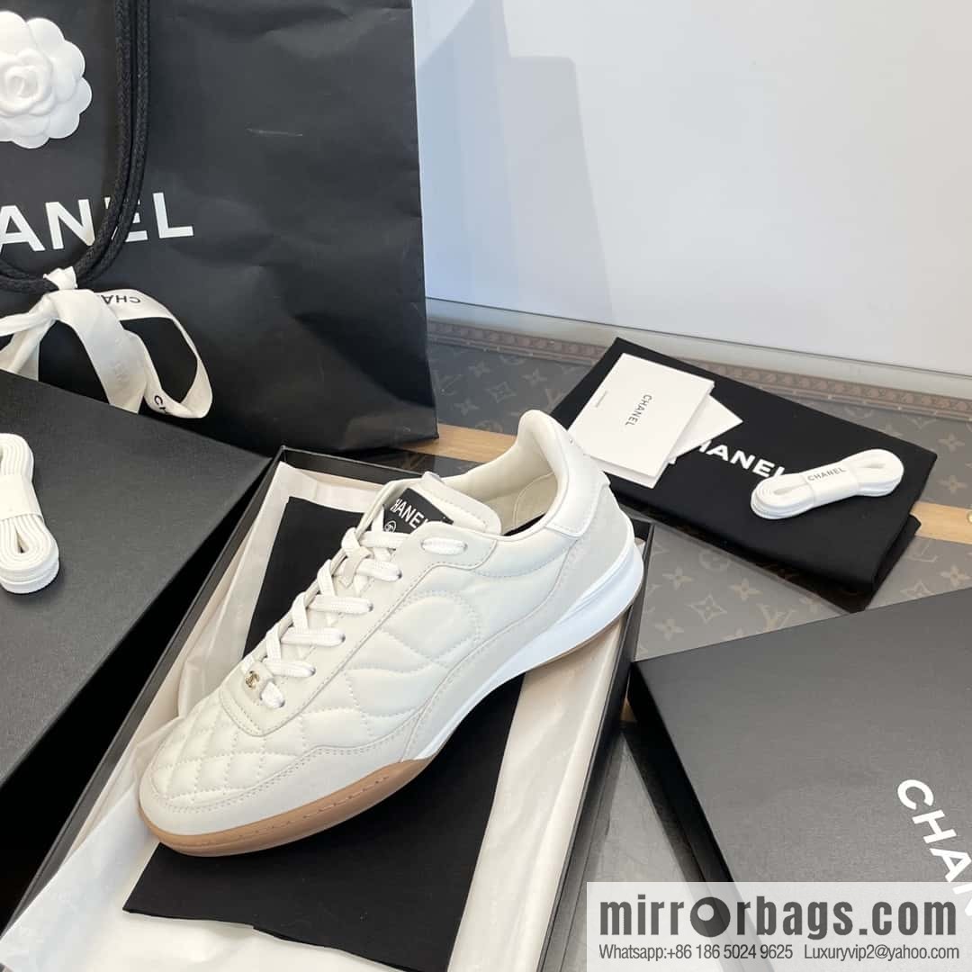 CHANEL Xiaoxiang The latest upgraded version for autumn and winter~ diamond pattern football shoes⚽