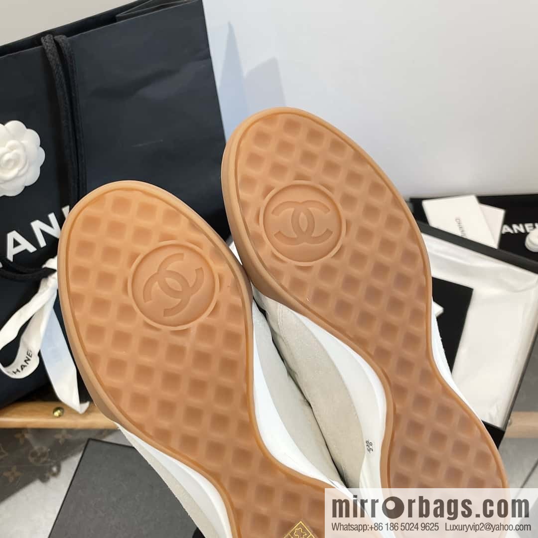 CHANEL Xiaoxiang The latest upgraded version for autumn and winter~ diamond pattern football shoes⚽