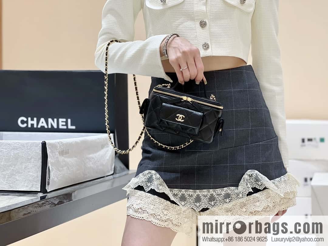 CHANEL 22k vanity case special edition handle box AP3017