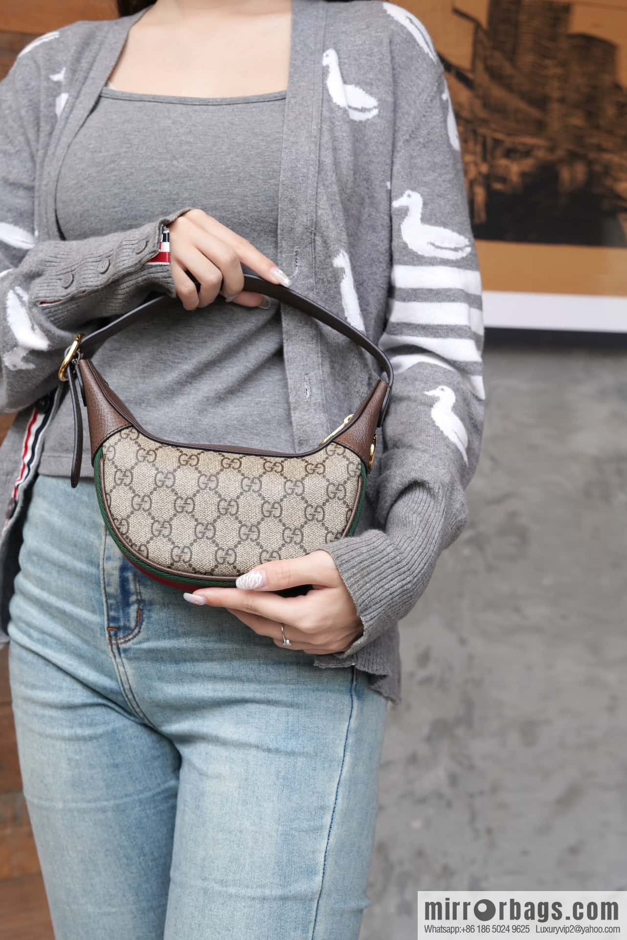 GUCCI OPHIDIA GG MINI BAG 658551 96IWG 8745