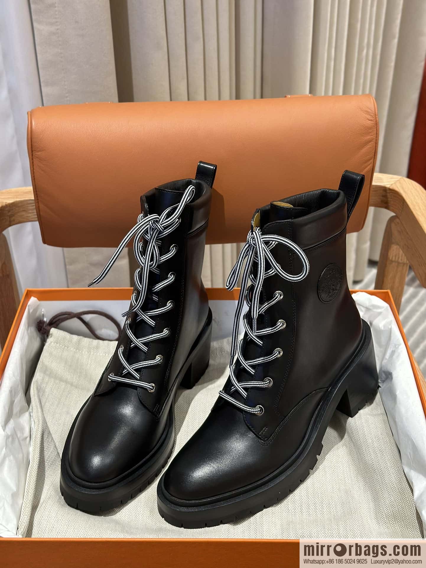 Hermès H's latest autumn and winter models - Martin boots