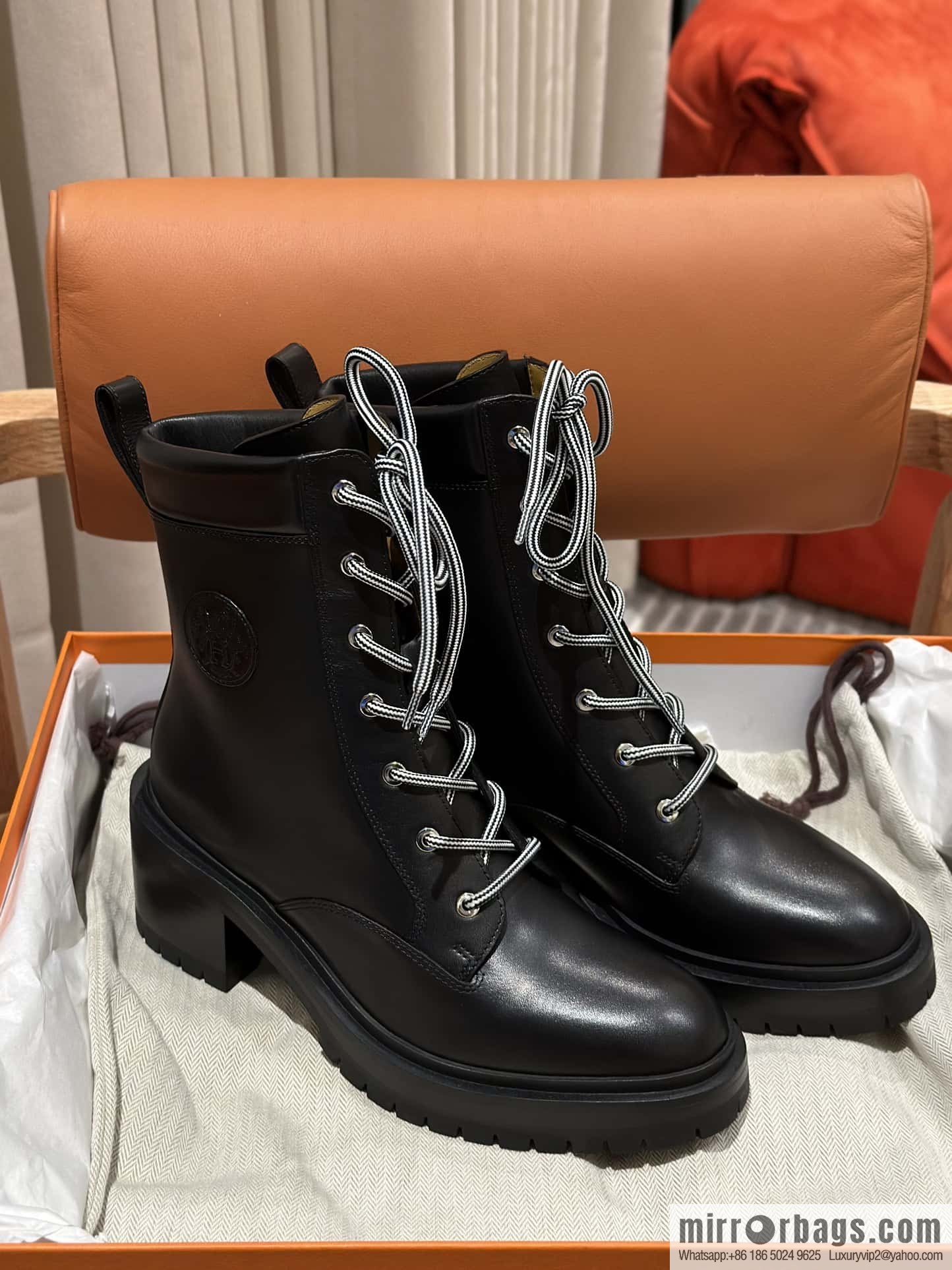 Hermès H's latest autumn and winter models - Martin boots