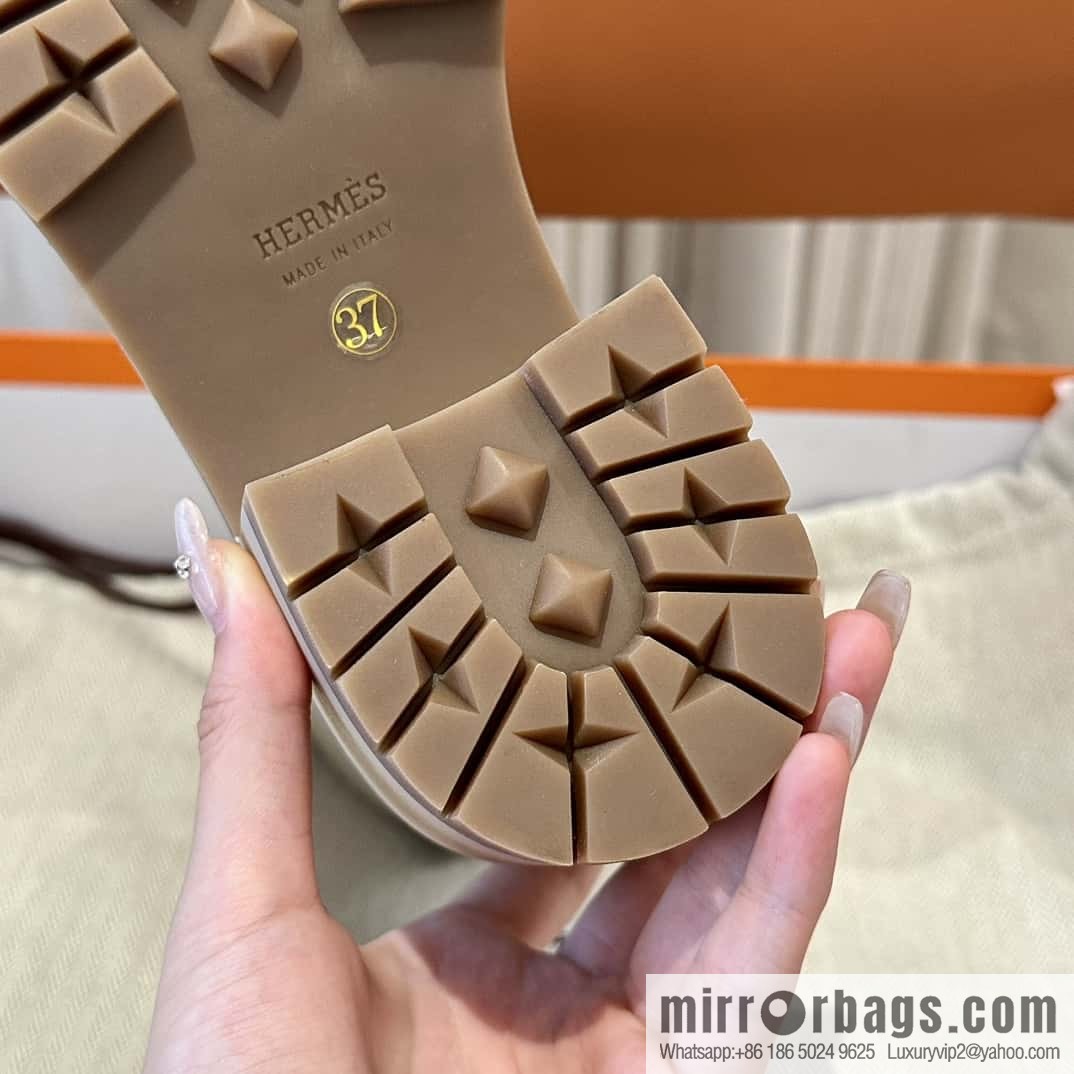 Hermès H's latest autumn and winter models - Martin boots