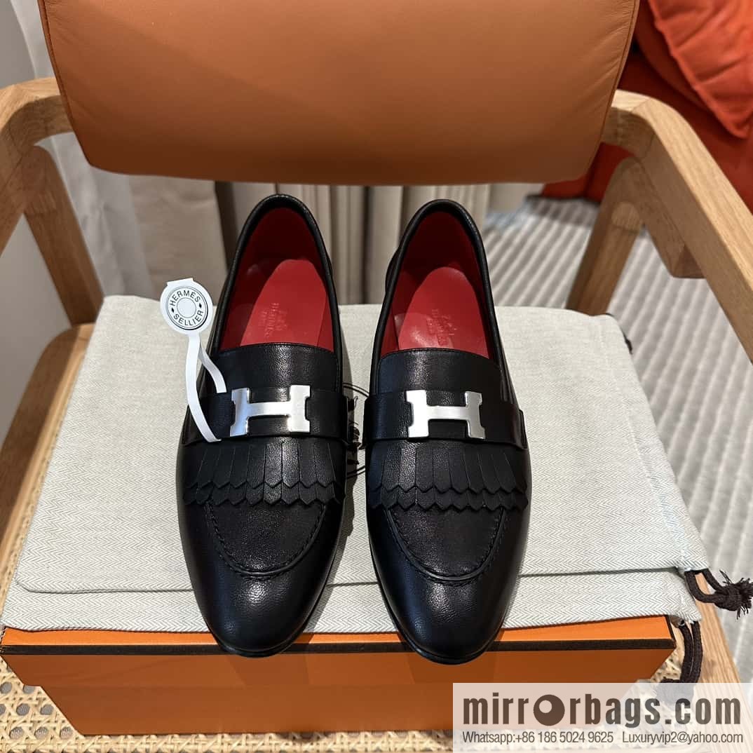 Hermès H Classic Loafers