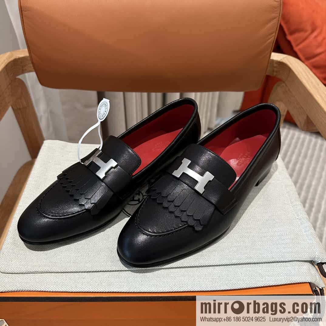 Hermès H Classic Loafers