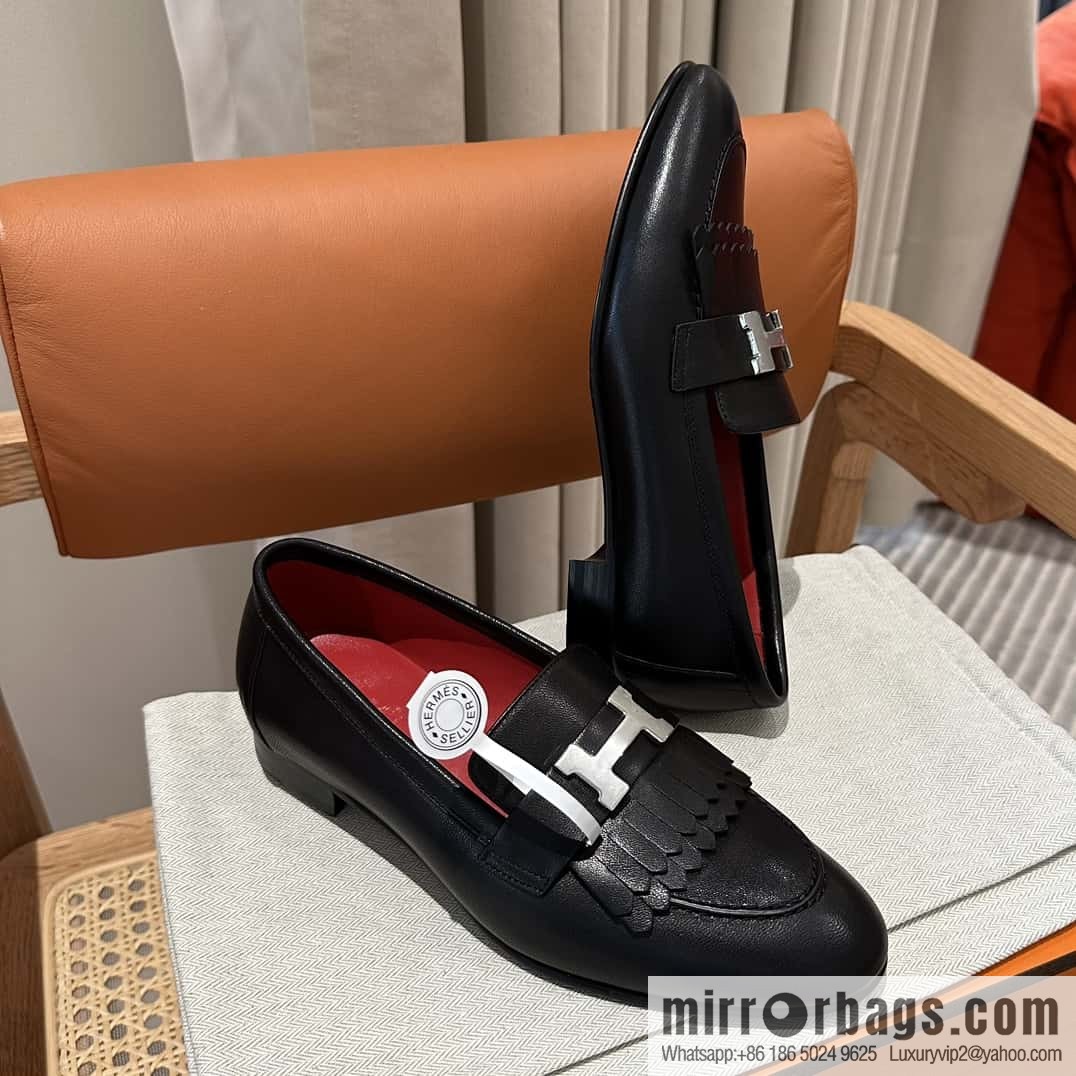 Hermès H Classic Loafers