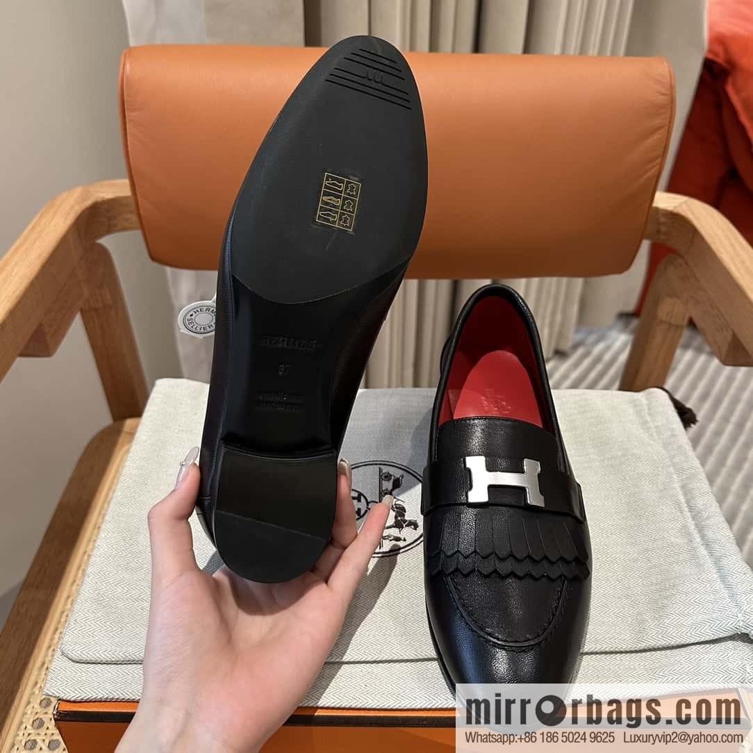 Hermès H Classic Loafers