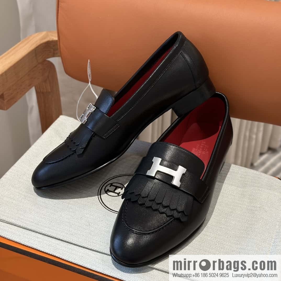 Hermès H Classic Loafers