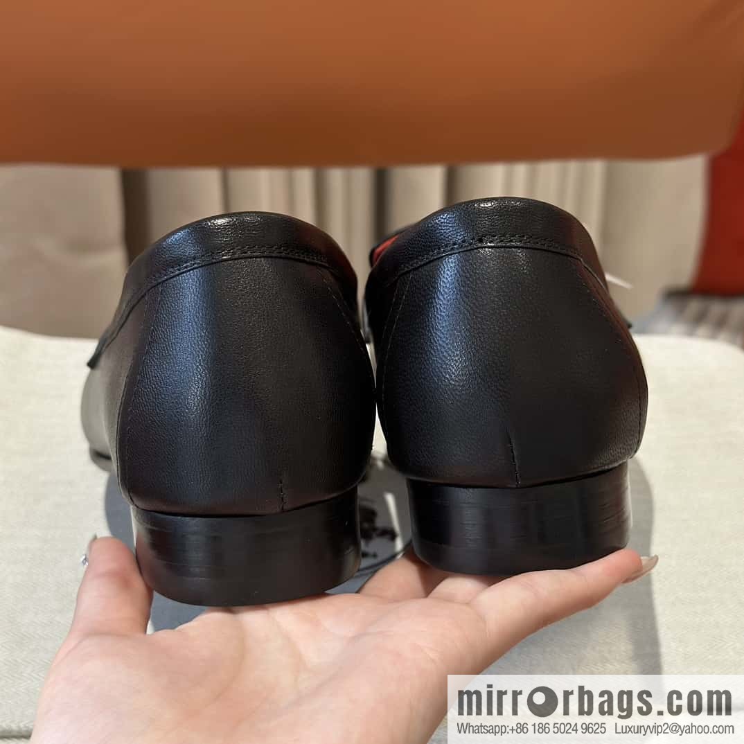 Hermès H Classic Loafers