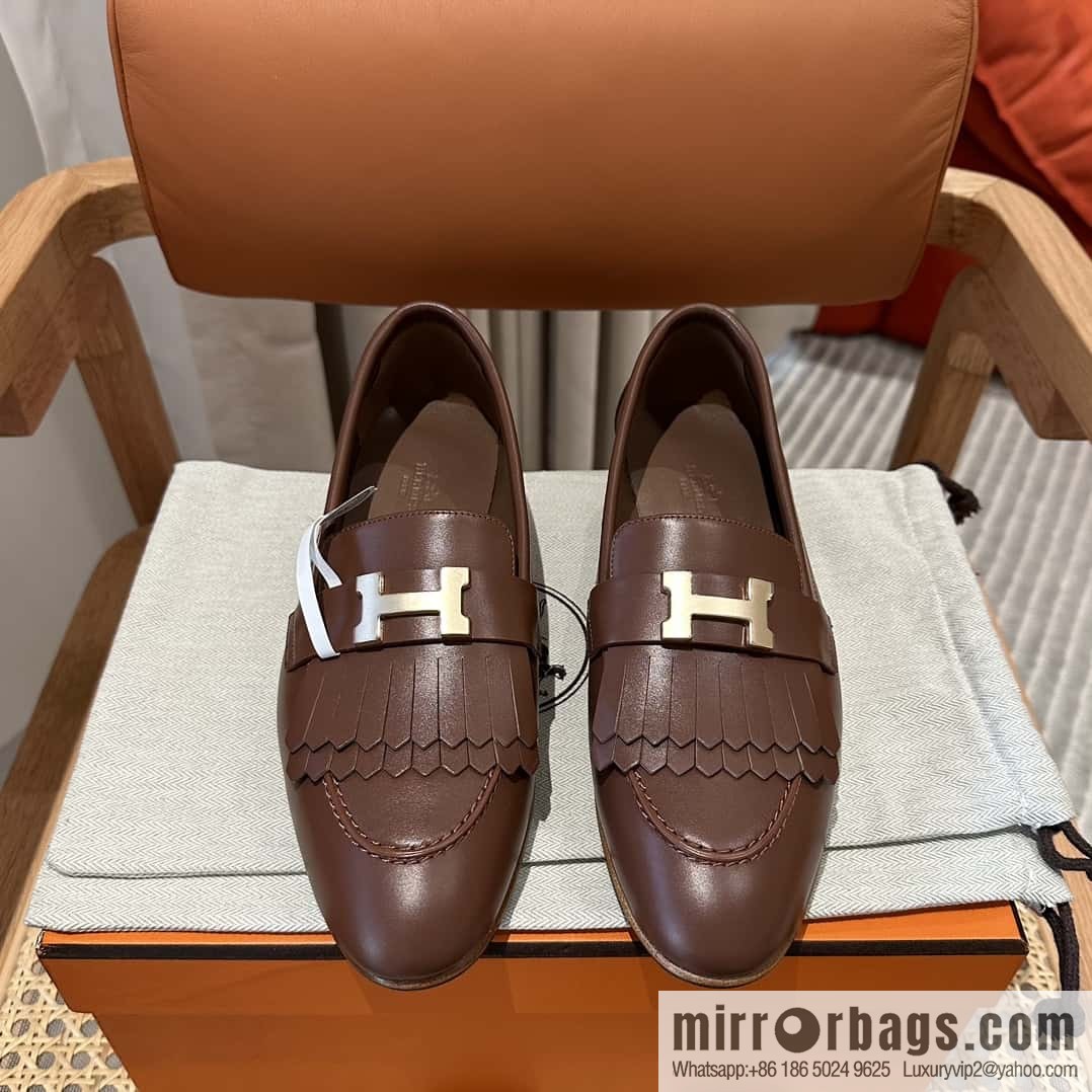 Hermès H Classic Loafers