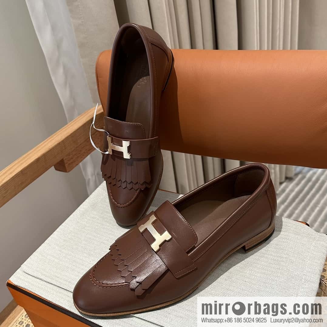 Hermès H Classic Loafers